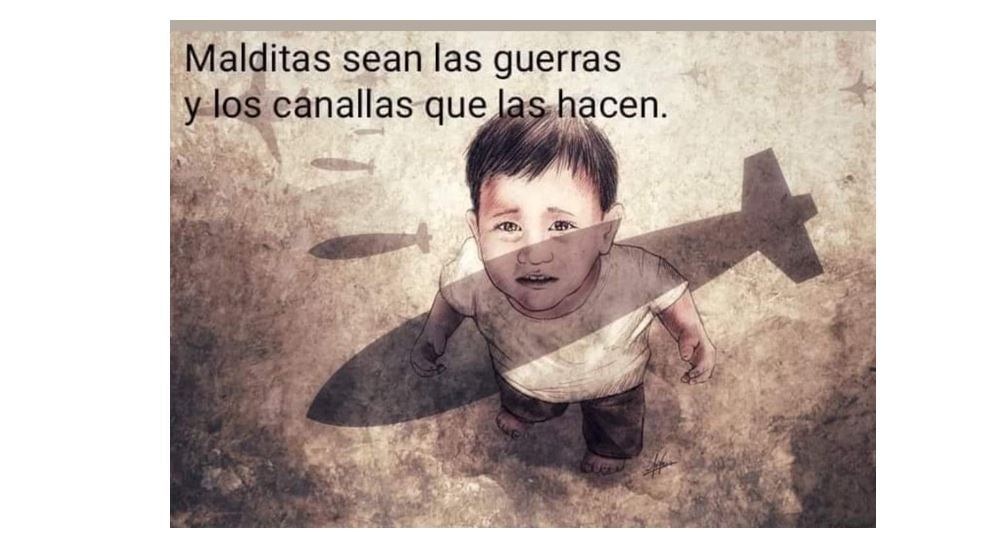 Guerra en Ucrania: las diez viñetas que inundan las redes sociales pidiendo la paz Guerra en Ucrania: las diez viñetas que inundan las redes sociales pidiendo la paz