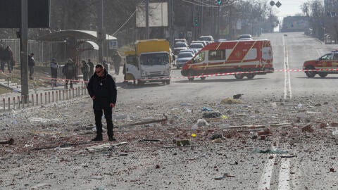 Guerra Ucrania Rusia, en directo: bombardeos de las tropas rusas en Kiev, la respuesta de la OTAN, Putin pide un golpe de estado al ejercito ucraniano y última hora de hoy 