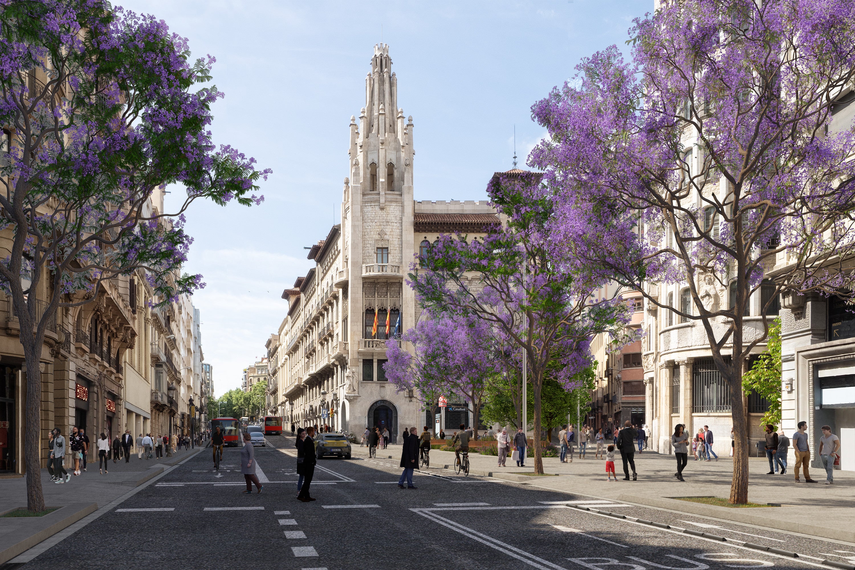 Arranca la reforma de la Vía Laietana: 14 meses de obras Arranca la reforma de la Vía Laietana: 14 meses de obras