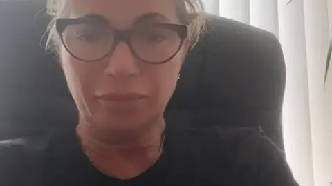 Yuliya Panasenko, jefa de Neurología de este Hospital General de Járkov GUERRA UCRANIA RUSIA