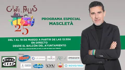 Gente de Fallas desde la Mascletà Programación especial