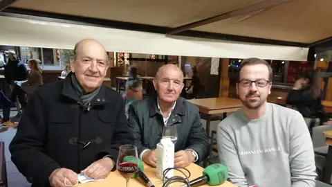 Joaquín Canalejo, José Luis Díez y Santi Zuza Caliente Caliente