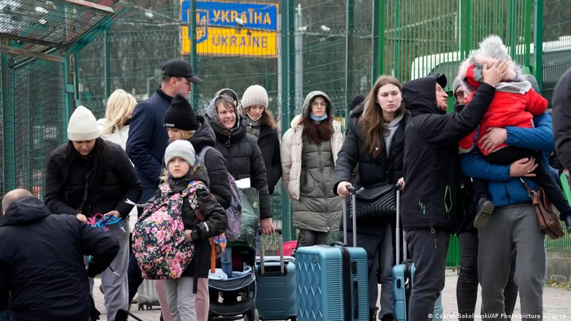 Refugiados ucranianos 
