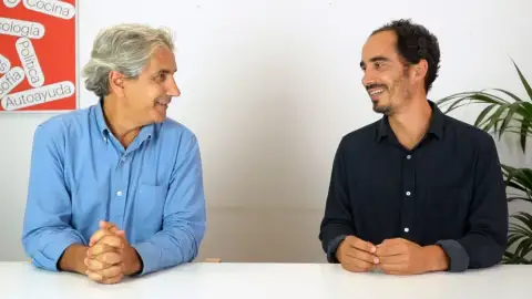 Álvaro y Joaquim Palau, fundadores de la editorial Arpa ondacero.es