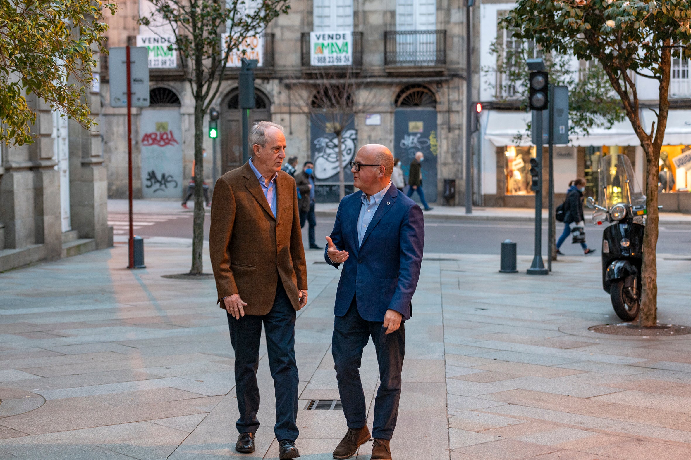 Encuentro de Manuel Baltar con el presidente de la Federación Española de Bancos de Alimentos Encuentro de Manuel Baltar con el presidente de la Federación Española de Bancos de Alimentos