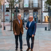 Encuentro de Manuel Baltar con el presidente de la Federación Española de Bancos de Alimentos Encuentro de Manuel Baltar con el presidente de la Federación Española de Bancos de Alimentos