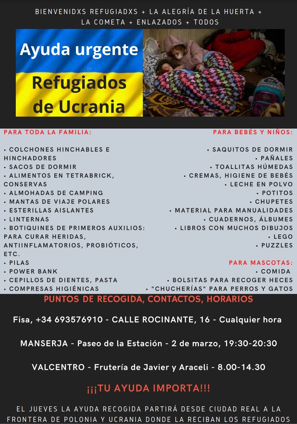 Fisa Motora, ucraniana afincada en Valdepeñas, nos habla de la campaña que están coordinando un grupo de voluntarios Fisa Motora, ucraniana afincada en Valdepeñas, nos habla de la campaña que están coordinando un grupo de voluntarios