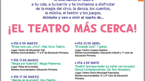 “El Teatro Más Cerca” “El Teatro Más Cerca”