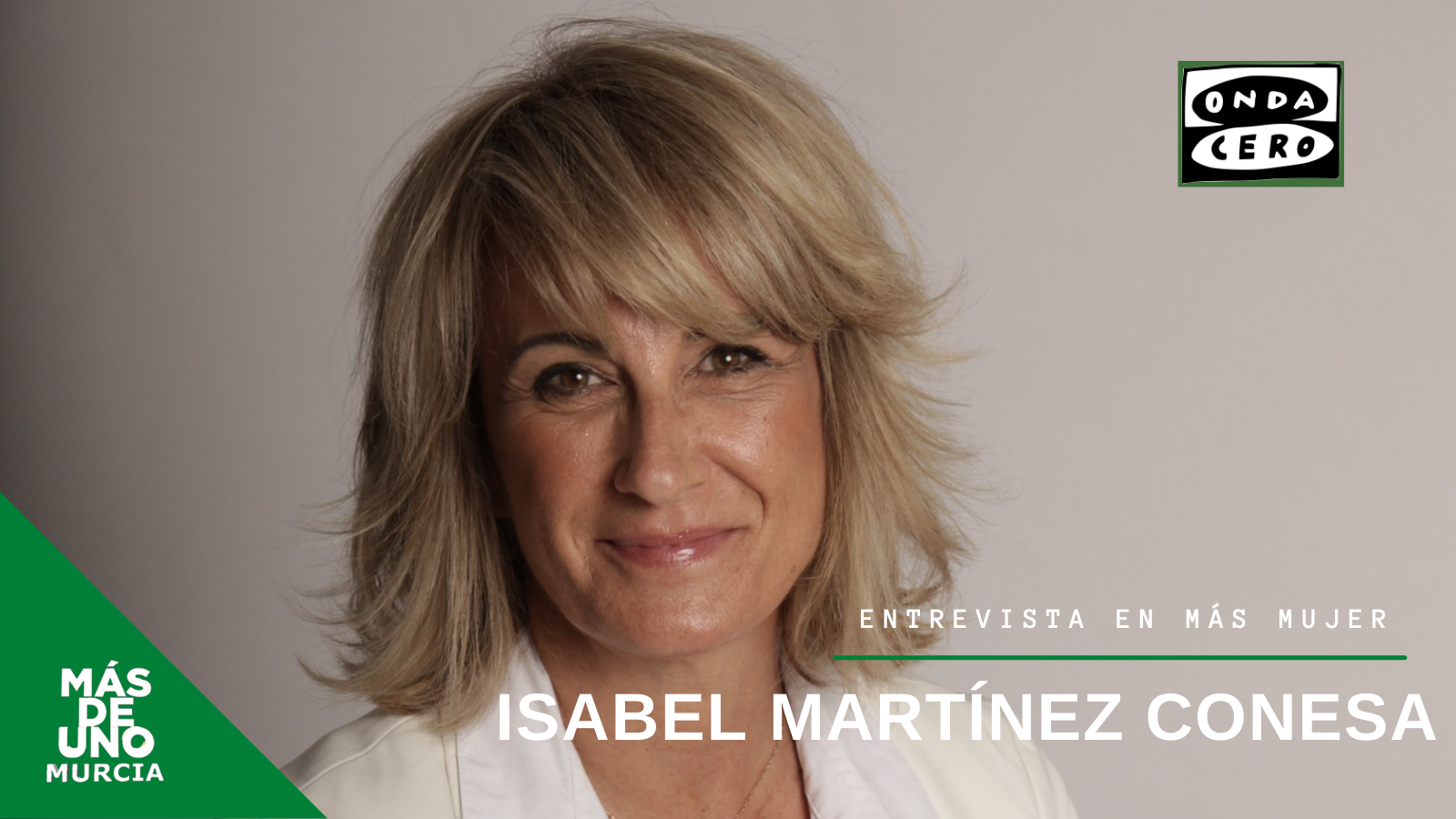 Más Mujer: Isabel Martínez Conesa, doctora en Ciencias Económicas y Empresariales Más Mujer: Isabel Martínez Conesa, doctora en Ciencias Económicas y Empresariales