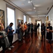 Presentación de la exposición sobre mujeres artistas en el Museo de Bellas Artes de València