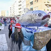 El Carnaval de Badajoz concluye este martes con el Entierro de la Sardina en la barriada de San Roque El Carnaval de Badajoz concluye este martes con el Entierro de la Sardina en la barriada de San Roque