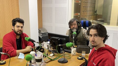 Mohammad repas&oacute; con Paco Sarria y Felipe Gonz&aacute;lez Outeiri&ntilde;o los dificiles momentos vividos con la llegada de los talibanes a Kabul