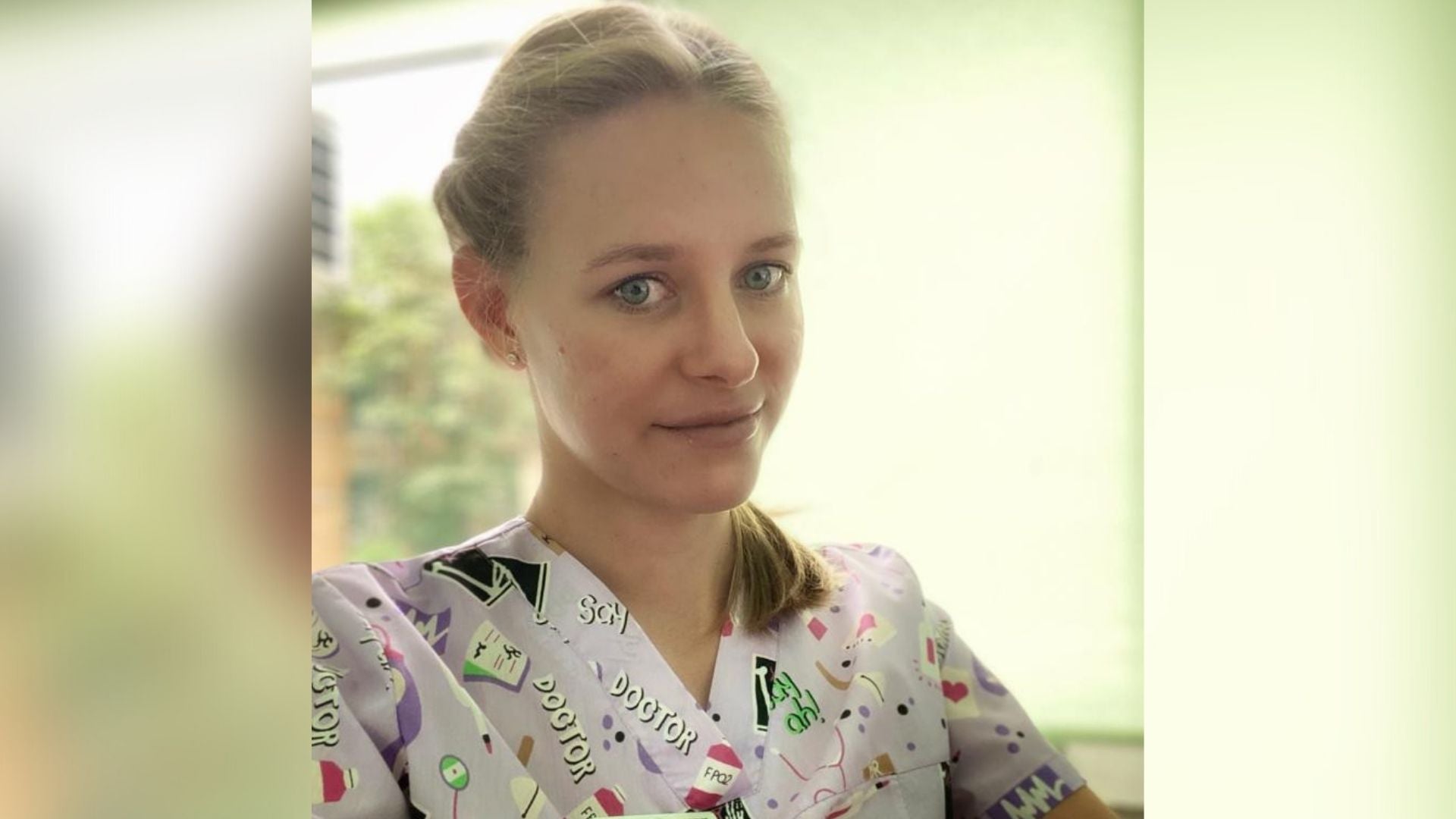 Yana Denysenko, una médico de Kiev: "Uno de los sótanos del hospital está preparado como sala de operaciones por si hay bombardeos" Yana Denysenko, una médico de Kiev: "Uno de los sótanos del hospital está preparado como sala de operaciones por si hay bombardeos"