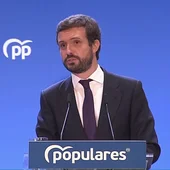 Pablo Casado en la Junta Directiva Nacional del PP Pablo Casado en la Junta Directiva Nacional del PP