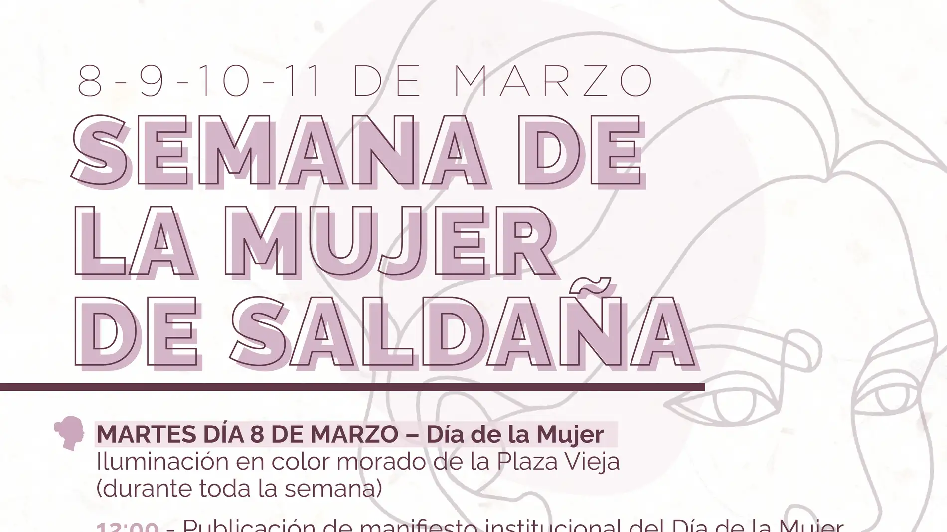 Saldaña celebra la "Semana de la Mujer"