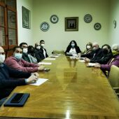 Reunión del Ayuntamiento de Vila-real con las asociaciones de vecinos. 