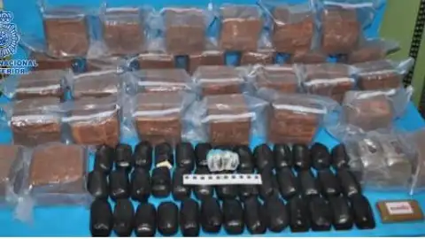 Material incautado por la Policía Nacional de Ciudad Real Material incautado por la Policía Nacional de Ciudad Real