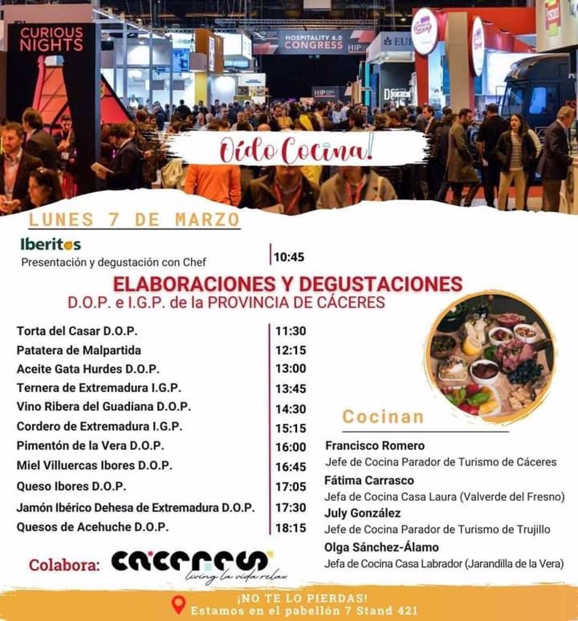 La gastronomía cacereña será protagonista el próximo lunes de la feria Expo HIP de Madrid La gastronomía cacereña será protagonista el próximo lunes de la feria Expo HIP de Madrid