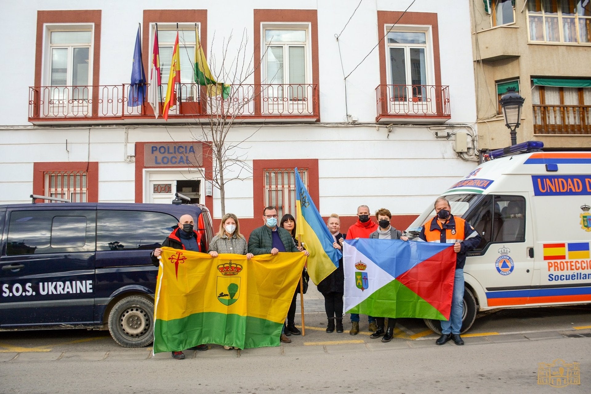 Un bombero jubilado de Tomelloso parte con dos furgonetas con ayuda para Ucrania Un bombero jubilado de Tomelloso parte con dos furgonetas con ayuda para Ucrania