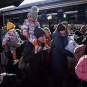 Refugiados ucranianos Refugiados ucranianos