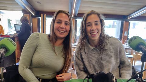 Silvia M&eacute;rida y Sonia Torralvo del M&aacute;laga CF Femenino