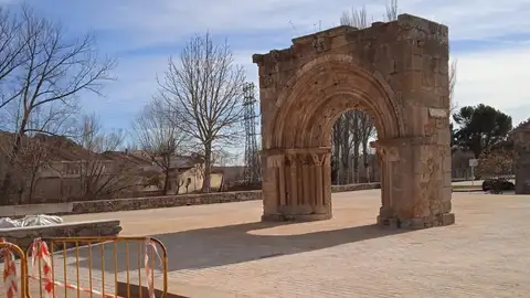 Aguilar destinó 42.000 euros a la mejora del entorno de la ermita románica de San Andrés Montaña Palentina