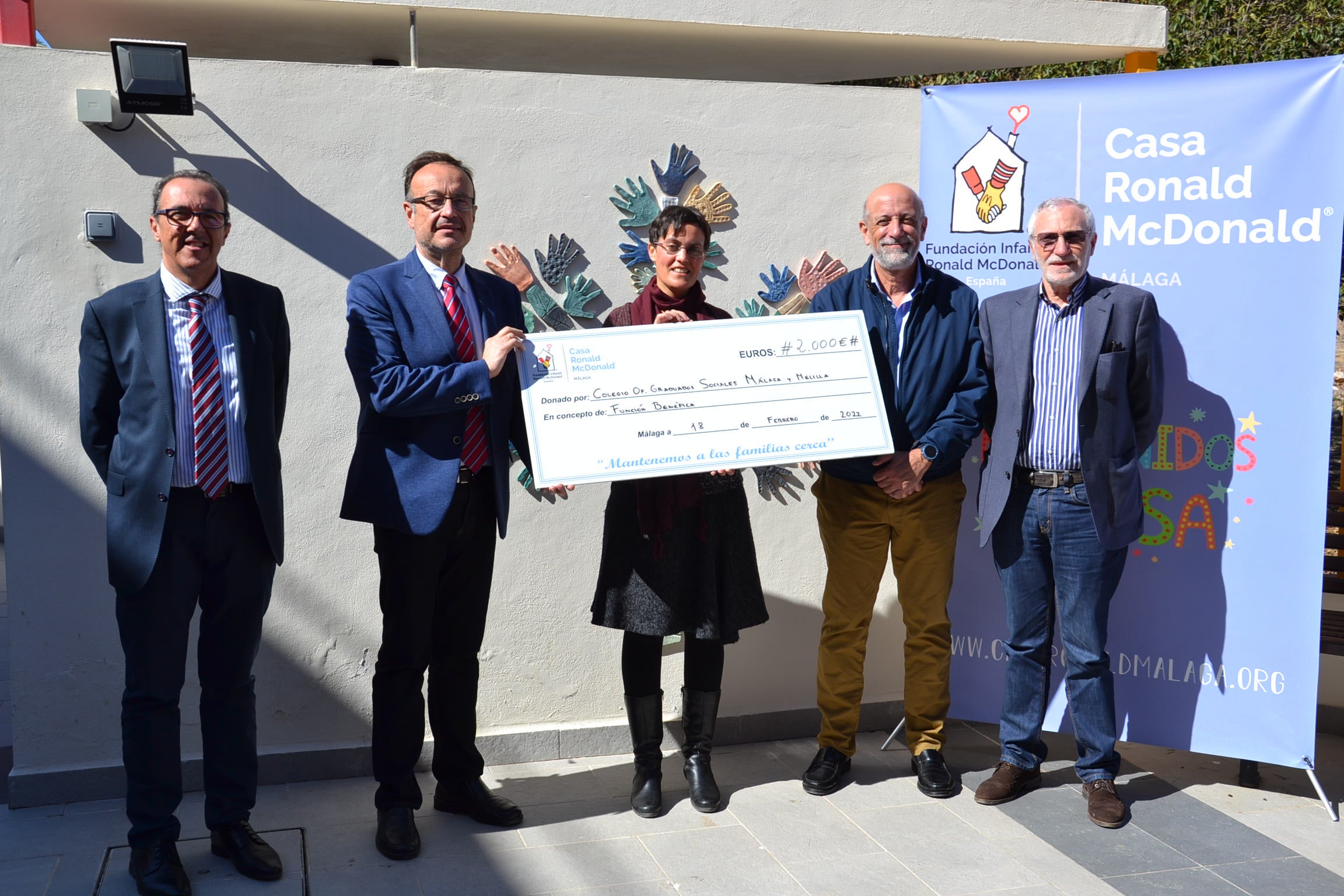 El Colegio de Graduados Sociales apadrina una habitación en la casa Ronald Mc Donald El Colegio de Graduados Sociales apadrina una habitación en la casa Ronald Mc Donald