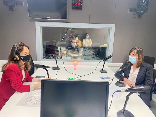 María Navarro y Lola Ranera debaten sobre el 8-M y Ucrania María Navarro y Lola Ranera debaten sobre el 8-M y Ucrania