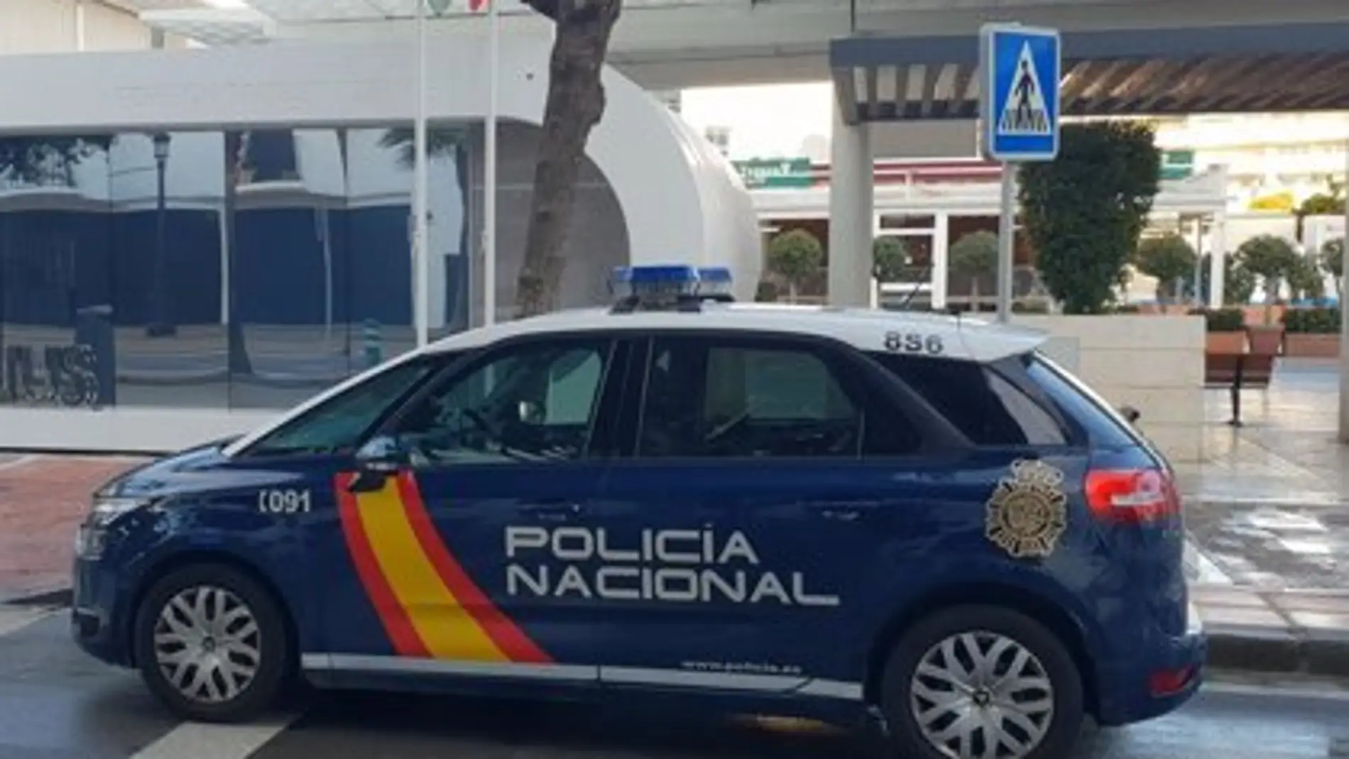 Vehículo de la Policía Nacional