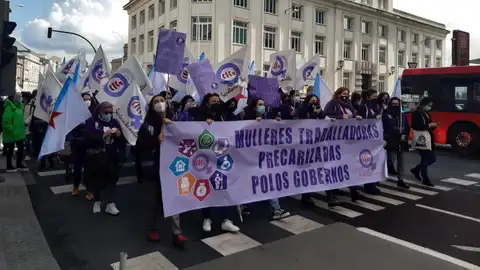 Manifestación 8M en A Coruña Organizada pola CIGA