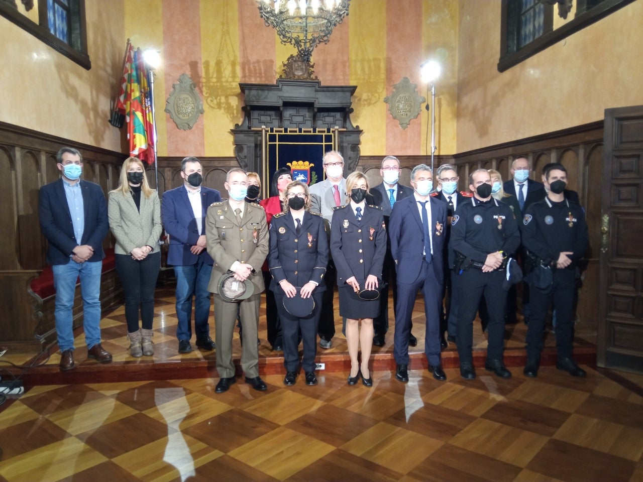 El Servicio Municipal de Extinción y Prevención distingue a seis profesionales El Servicio Municipal de Extinción y Prevención distingue a seis profesionales