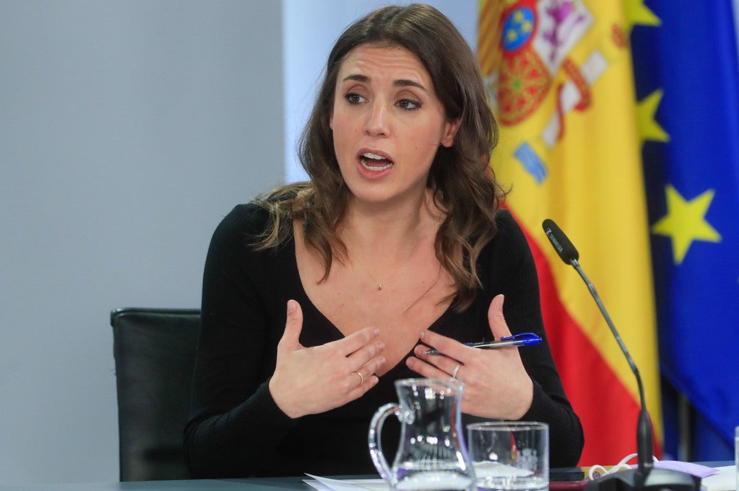 Irene Montero anuncia una inversión de 20.000 millones para políticas feministas Irene Montero anuncia una inversión de 20.000 millones para políticas feministas