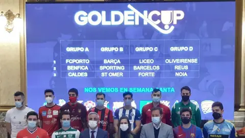Sorteo de la Golden Cup En el Palacio de María Pita