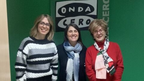 Mar&iacute;a Oset, Marisa Lacabe y Carmen Jusu&eacute;