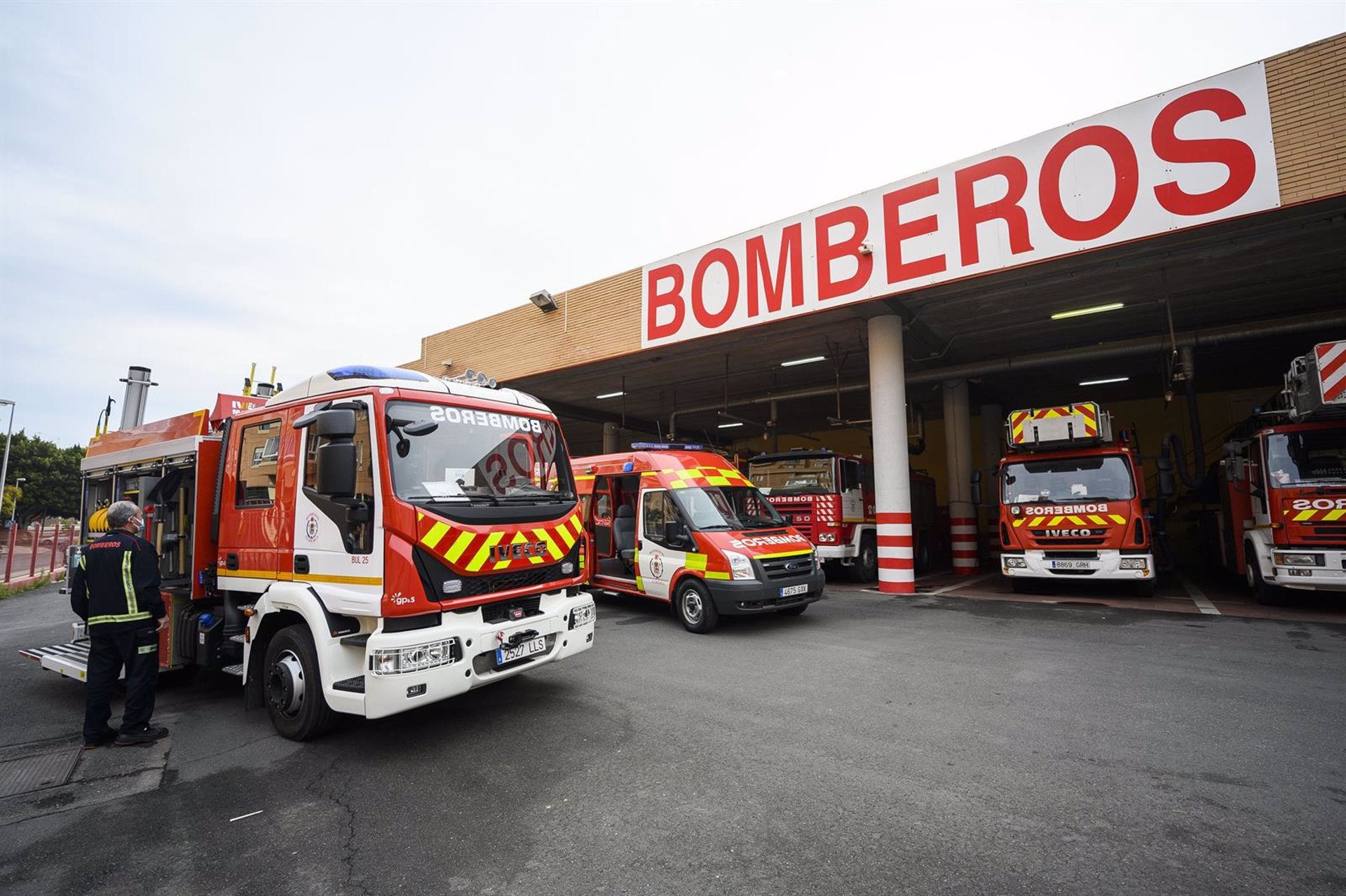 Cuatro heridos en un accidente en el túnel de Bayyana Cuatro heridos en un accidente en el túnel de Bayyana