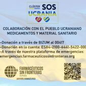 El Colegio de Farmacéuticos de Toledo se suma a la solidaridad para ayudar a Ucrania