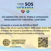 El Colegio de Farmacéuticos de Toledo se suma a la solidaridad para ayudar a Ucrania El Colegio de Farmacéuticos de Toledo se suma a la solidaridad para ayudar a Ucrania