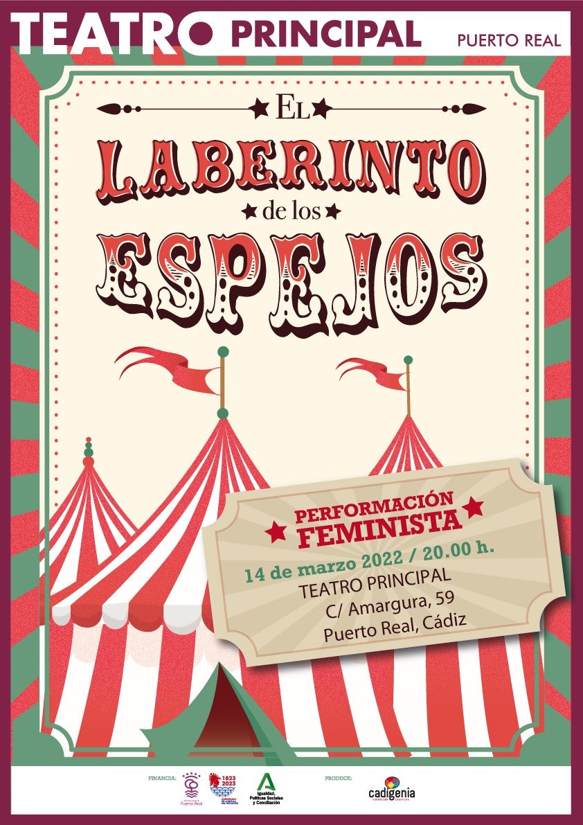 ‘El laberinto de los espejos’ llega el 14 de marzo al Principal de Puerto Real ‘El laberinto de los espejos’ llega el 14 de marzo al Principal de Puerto Real