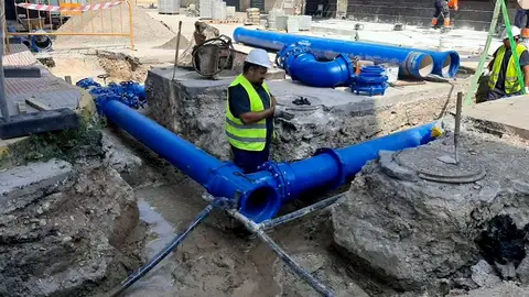 Con un presupuesto de 5 millones trabajamos para minimizar los daños ocasionados por la DANA obras canalizacion almoradí