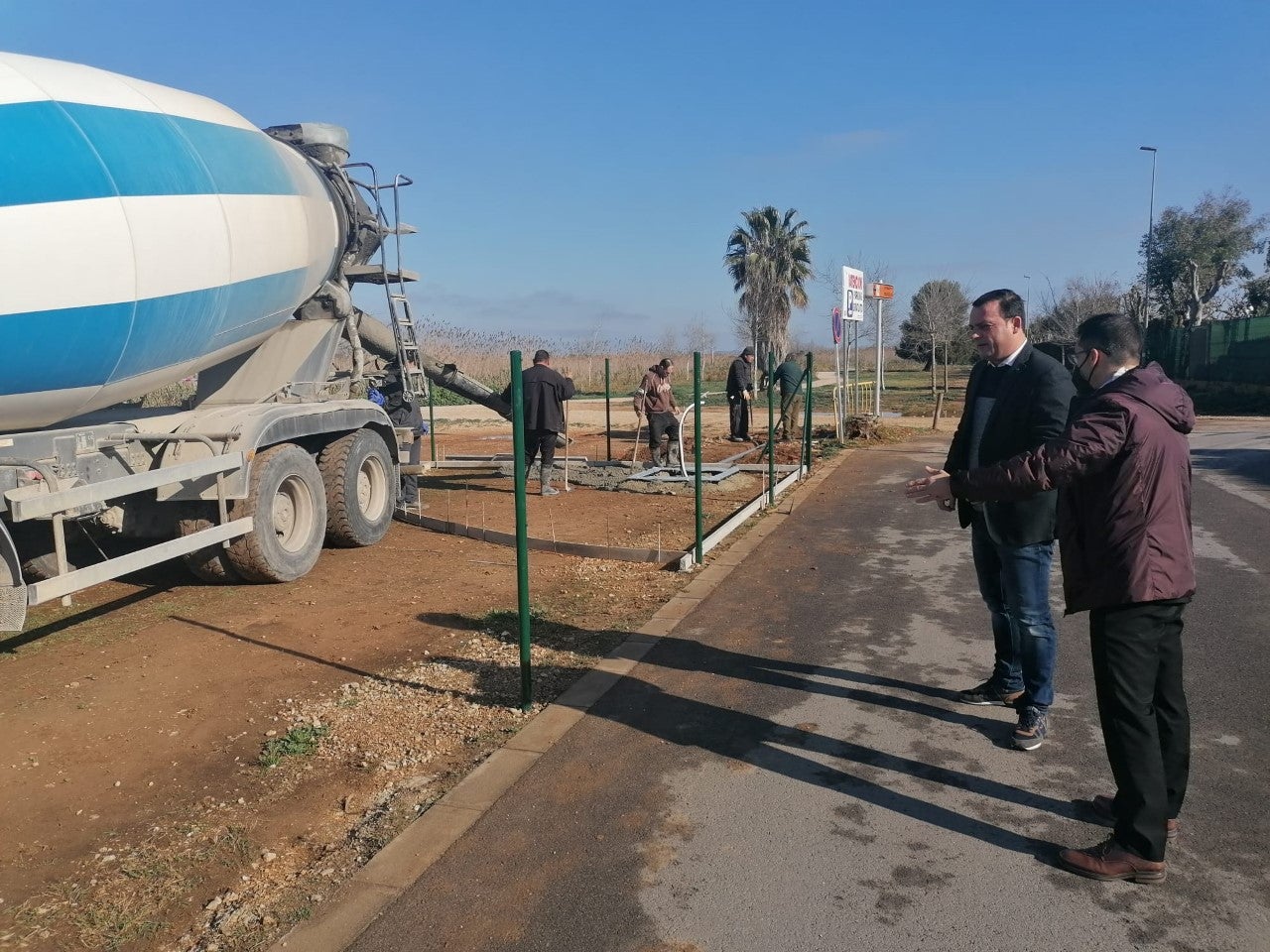 El Ayuntamiento de Peñíscola prevé finalizar las obras del nuevo parque canino en abril El Ayuntamiento de Peñíscola prevé finalizar las obras del nuevo parque canino en abril