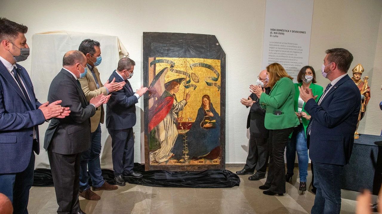 Las creaciones de Borgoña halladas en el retablo de la Iglesia de Alcaraz