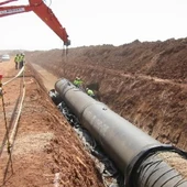 Obras de la tubería manchega Obras de la tubería manchega