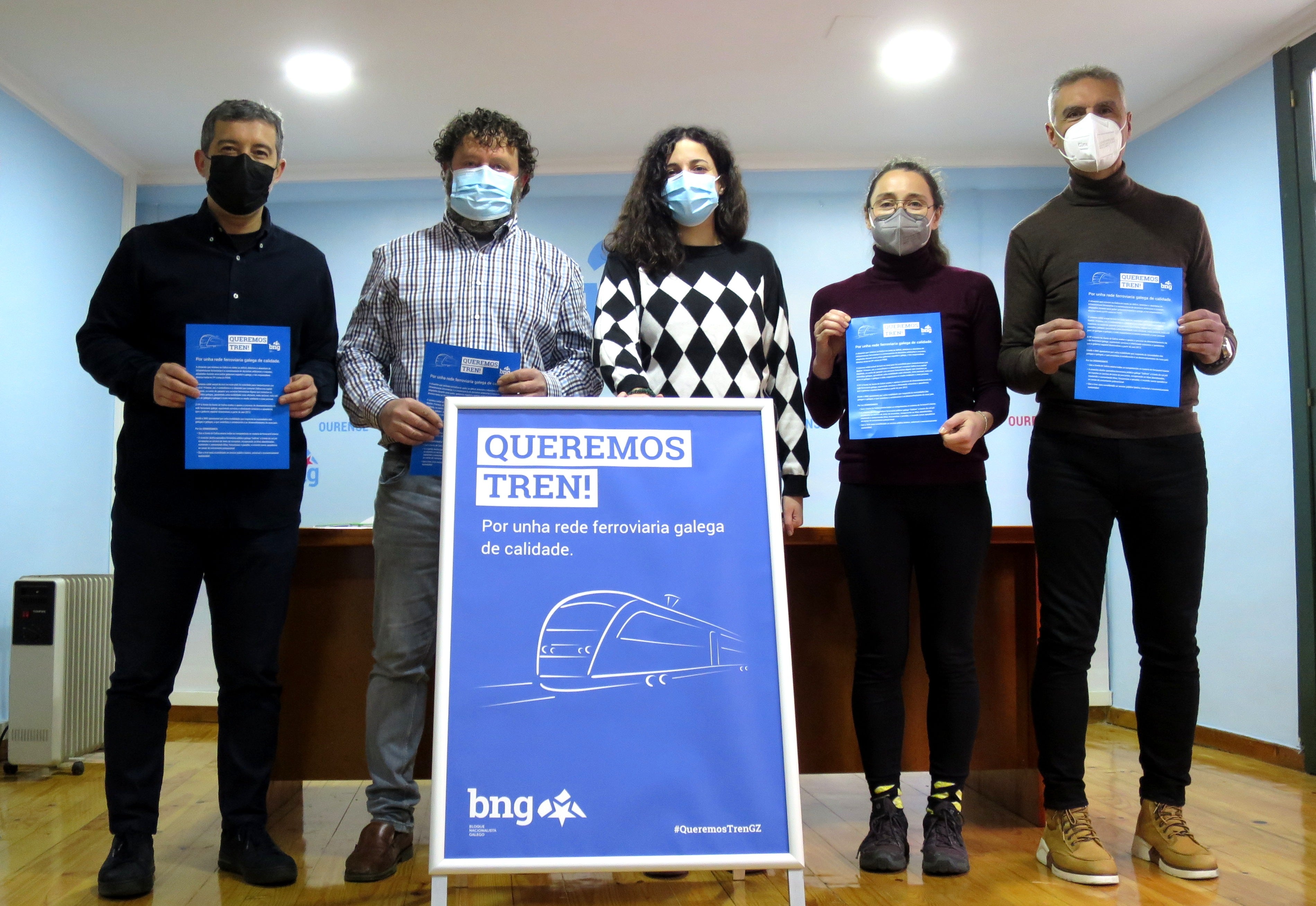 O BNG inicia unha campaña de recollida de sinaturas baixo o lema "Queremos tren!" O BNG inicia unha campaña de recollida de sinaturas baixo o lema "Queremos tren!"