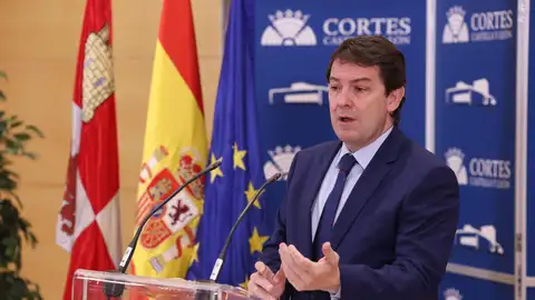 El presidente de Castilla y León, Alfonso Fernández Mañueco EFE