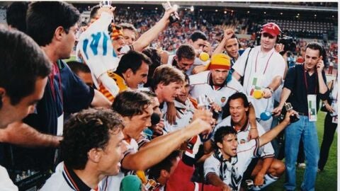El Valencia campe&oacute;n de Copa del Rey 1999