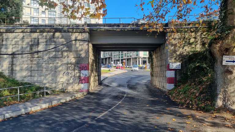 Obras de permeabilización viaria en Ramón Puga e Tarascón Obras de permeabilización viaria en Ramón Puga e Tarascón