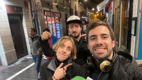 Aitor Plaza, Diana D&iacute;ez, I&ntilde;aki Andradas