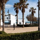 Figuración de la reforma de los restaurantes de la playa de La Malva-rosa