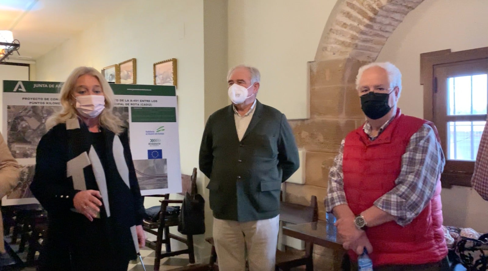 Fomento propone una solución definitiva de conexión a la vía de servicio y carretera de El Bercial en Rota Fomento propone una solución definitiva de conexión a la vía de servicio y carretera de El Bercial en Rota