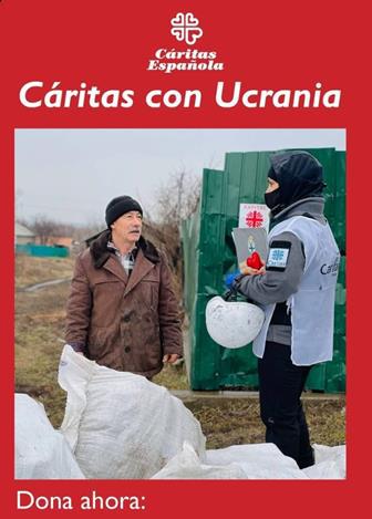 Cáritas habilita cuentas bancarias para el ingreso de donativos para Ucrania Cáritas habilita cuentas bancarias para el ingreso de donativos para Ucrania